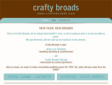 Tablet Screenshot of craftybroads.com